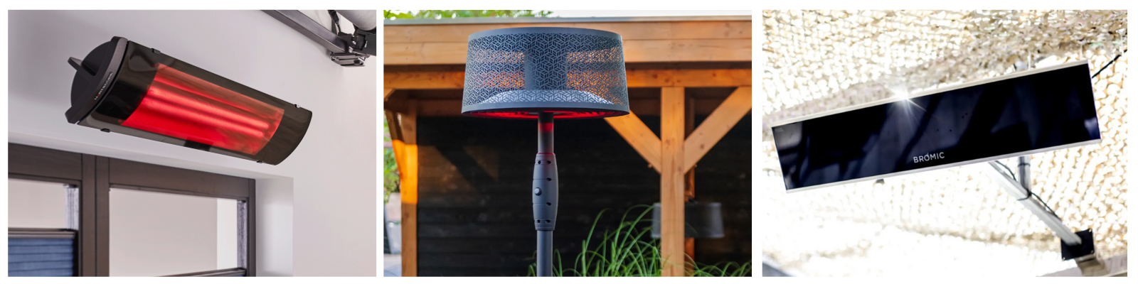 Outdoor electric heating options