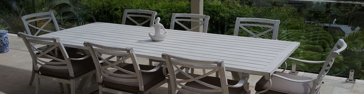 Aluminium Outdoor Settings Aluminium Outdoor Settings