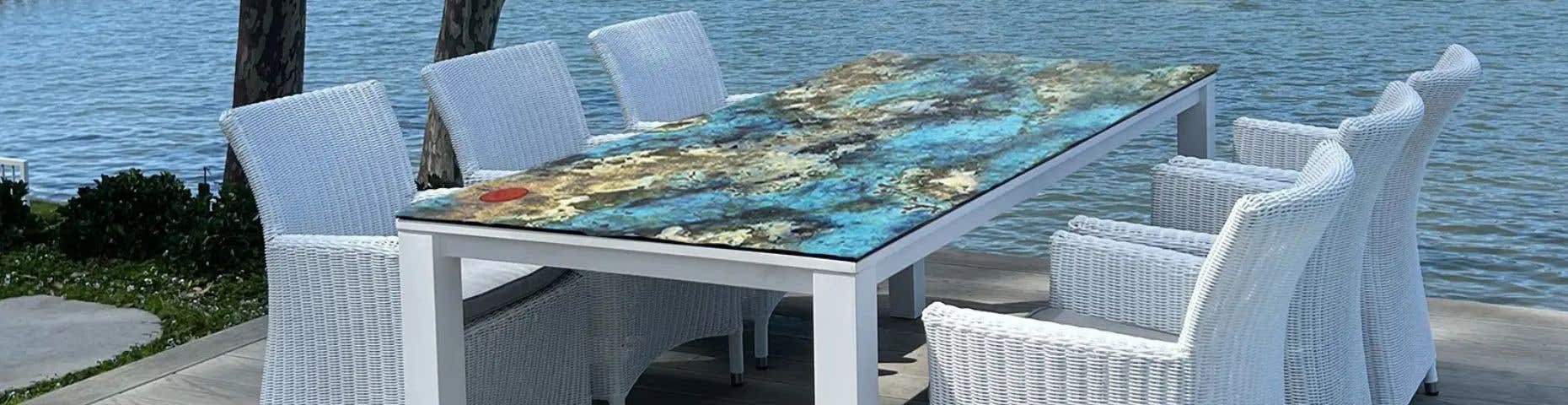 Lava Stone Outdoor Settings Lava Stone Outdoor Settings